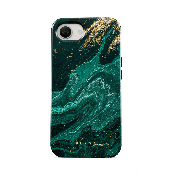 Burga iPhone 16e/17e Deksel Tough Emerald Pool