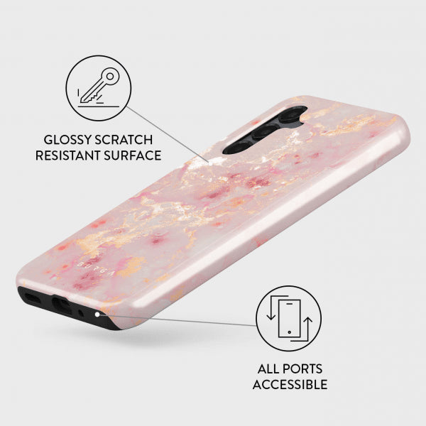 Burga Samsung Galaxy A16 Deksel Tough Golden Coral