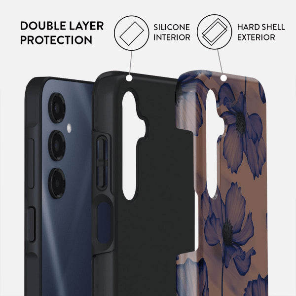 Burga Samsung Galaxy A16 Deksel Tough Velvet Night
