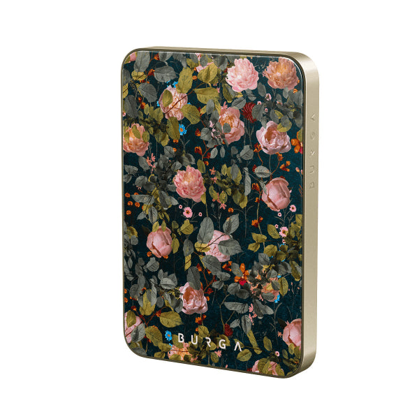 Burga Powerbank MagSafe 5000 mAh Bloomy Garden Gull
