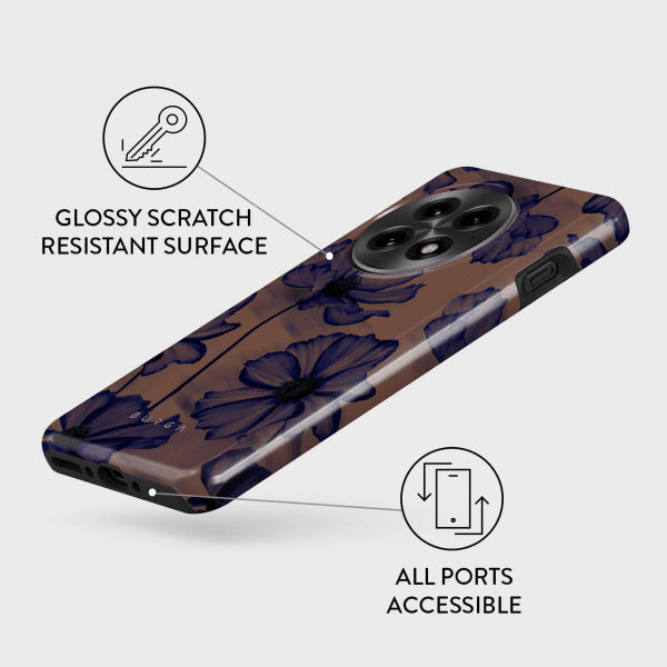 Burga OnePlus 13 Deksel Tough Velvet Night