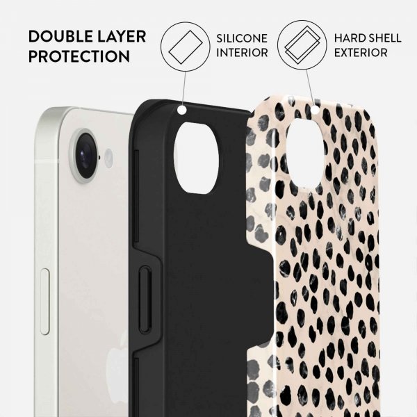 Burga iPhone 16e/iPhone 17e Deksel Tough MagSafe Almond Latte