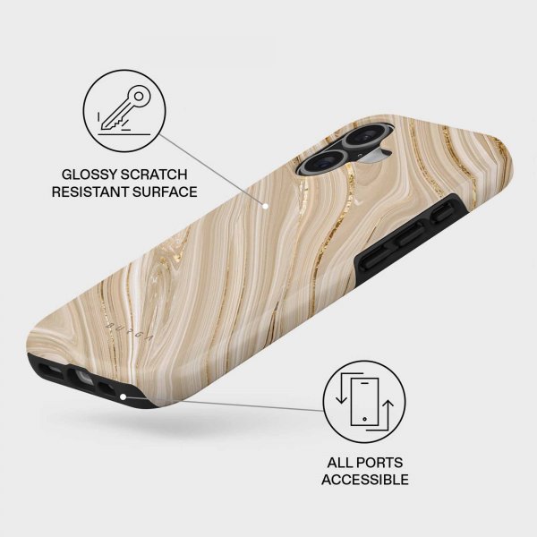 Burga iPhone 17 Deksel Tough MagSafe Full Glam