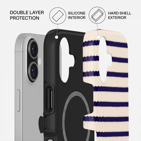 Burga iPhone 17 Deksel Tough MagSafe Old Money