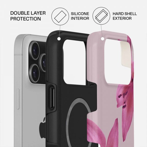 Burga iPhone 17 Pro Deksel Tough MagSafe Fragile Beauty