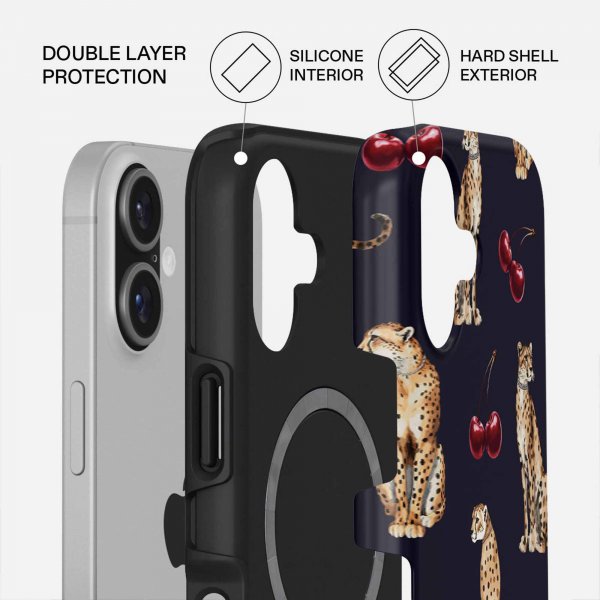 Burga iPhone 17 Deksel Tough MagSafe Cougar