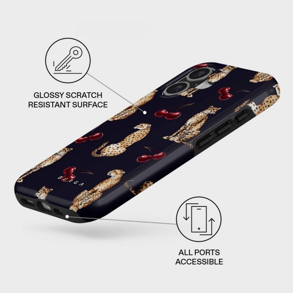 Burga iPhone 17 Deksel Tough MagSafe Cougar