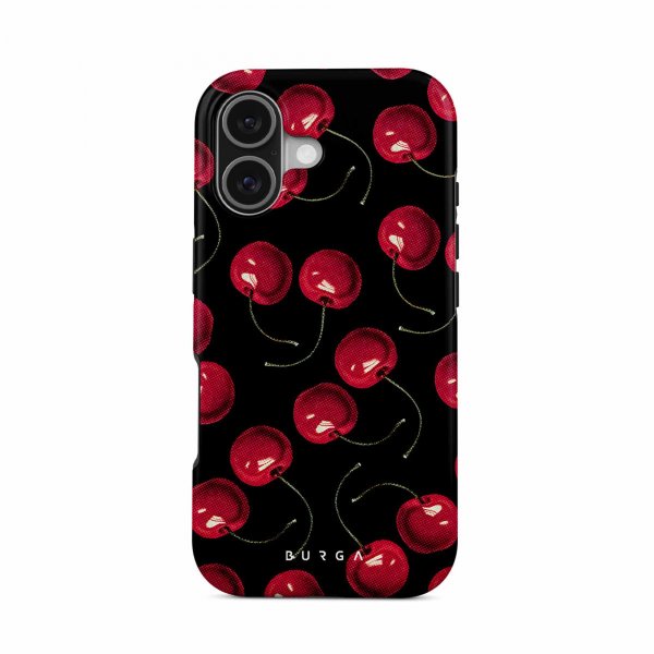 Burga iPhone 17 Deksel Tough MagSafe Cherrybomb