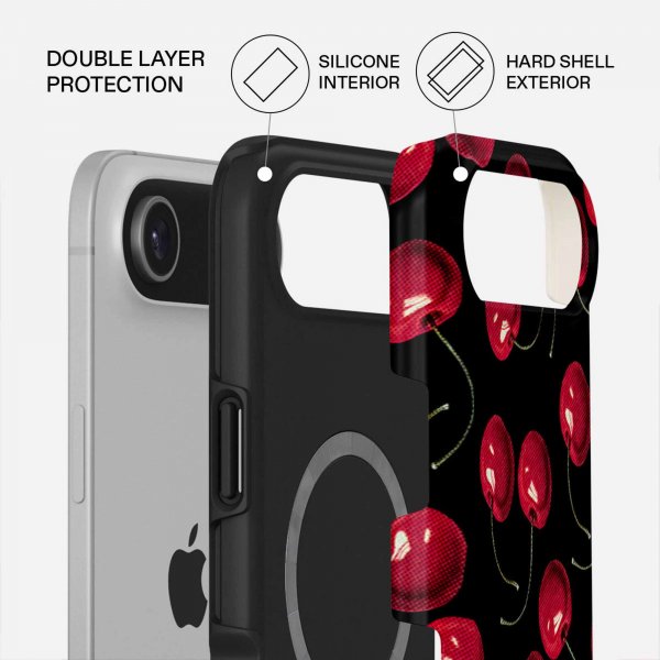Burga iPhone Air Deksel Tough MagSafe Cherrybomb