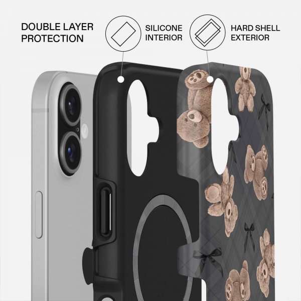 Burga iPhone 17 Deksel Tough MagSafe BFF
