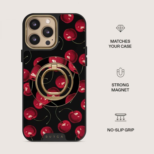 Burga Holder Telefon Ring MagSafe Cherrybomb