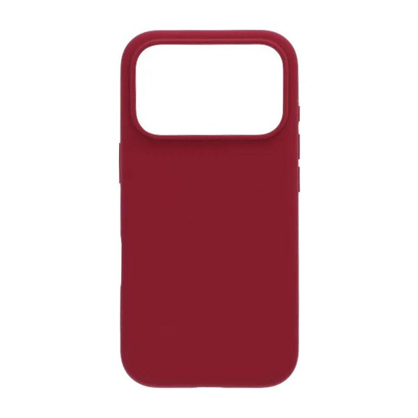 Rvelon iPhone 17 Pro Deksel Silikon MagSafe Rød