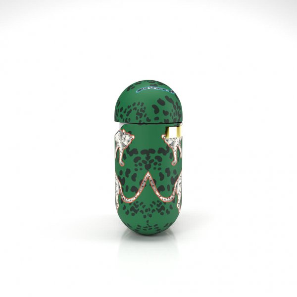 Richmond & Finch AirPods (1/2) Deksel Green Leopard