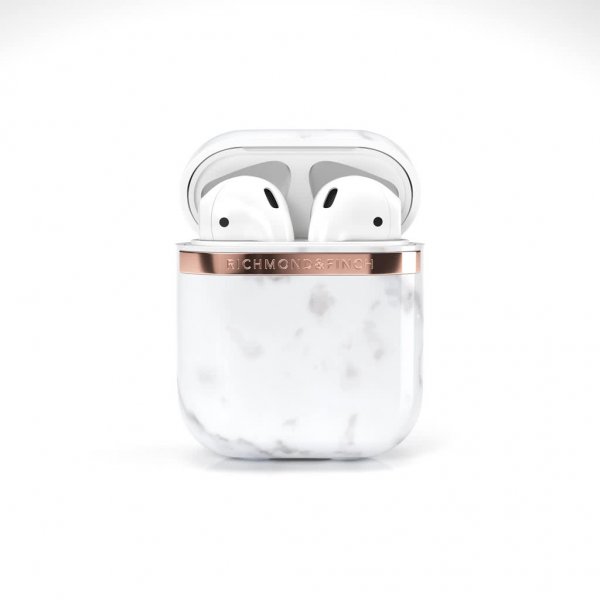 Richmond & Finch AirPods (1/2) Deksel White Marble