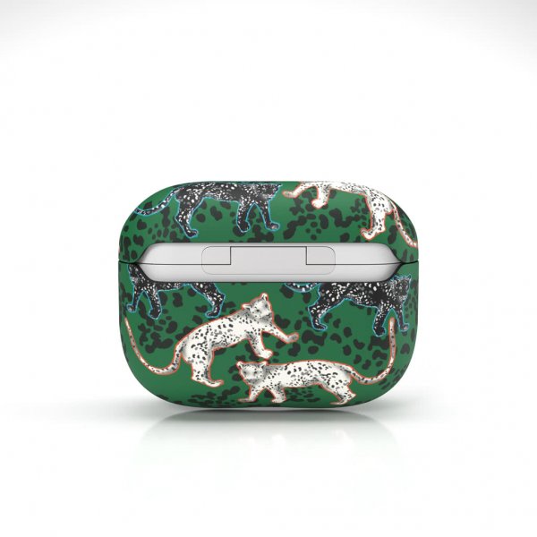 Richmond & Finch AirPods Pro Deksel Green Leopard