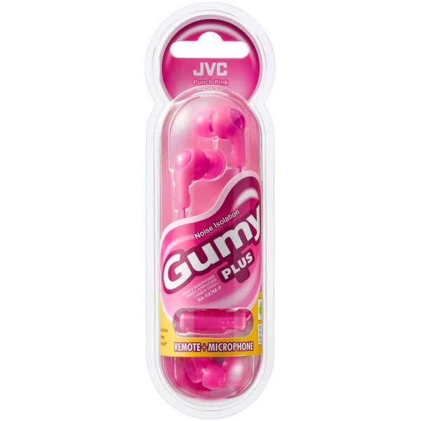 JVC Hodetelefoner FX7M Gumy Plus In-Ear Mic Rosa