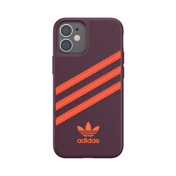 Adidas iPhone 12 Mini Deksel Moulded Case Maroon