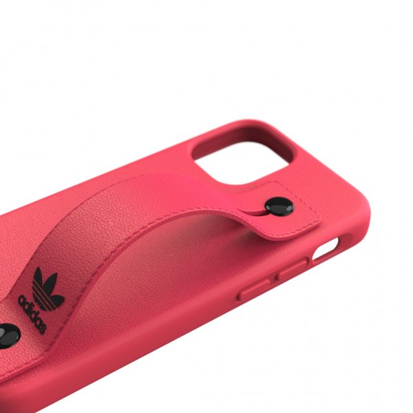 Adidas iPhone 12 Mini Deksel Hand Strap Case Rosa