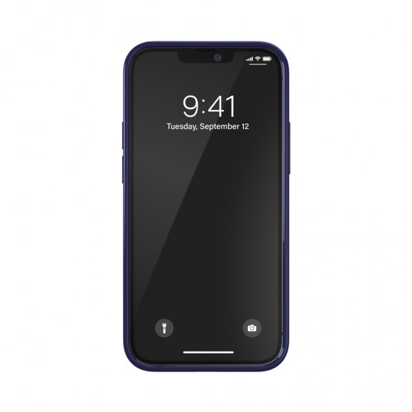 Superdry iPhone 12 Mini Deksel Snap Case Compostable Materials Navy Blue