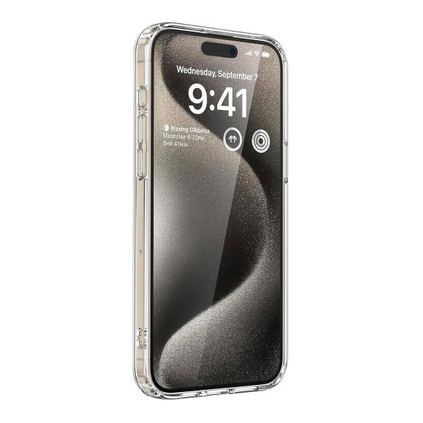 iPhone 15 Pro Deksel TPU MagSafe Transparent