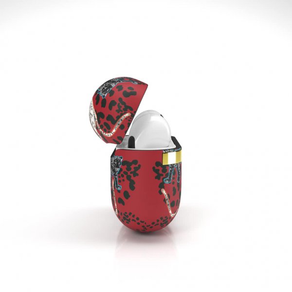 Richmond & Finch AirPods Pro Deksel Samba Red Leopard