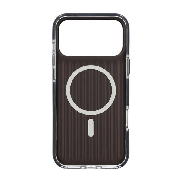 iPhone 17 Pro Max Deksel Korrugerte MagSafe Svart