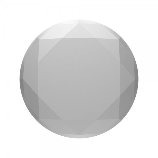 Popsockets PopGrip Metallic Diamond Silver