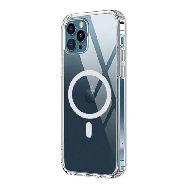 iPhone 12/iPhone 12 Pro Deksel TPU MagSafe Transparent