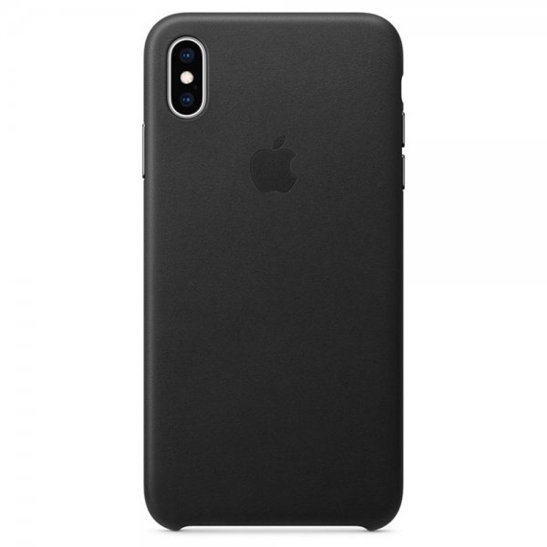 Apple Original LäderDeksel till iPhone X/Xs Svart