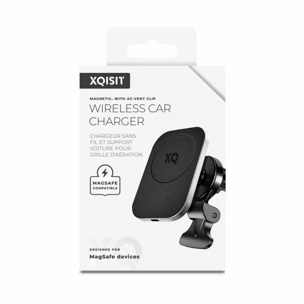 Xqisit Magnetic Car Charger MagSafe Svart