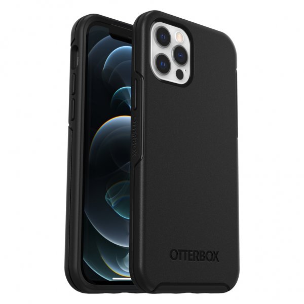 Otterbox iPhone 12/iPhone 12 Pro Deksel Symmetry Series Svart