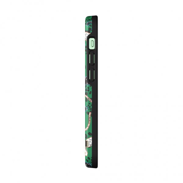 Richmond & Finch iPhone 12 Mini Deksel Green Leopard
