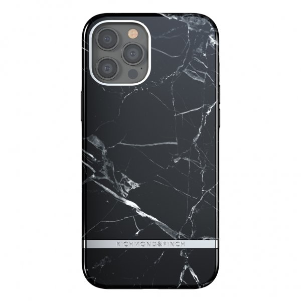Richmond & Finch iPhone 12 Pro Max Deksel Black Marble