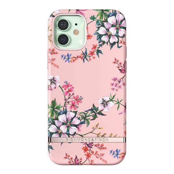 Richmond & Finch iPhone 12/iPhone 12 Pro Deksel Pink Blooms