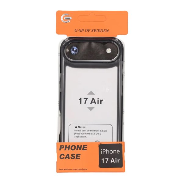 iPhone Air Deksel Støtsikker Svart