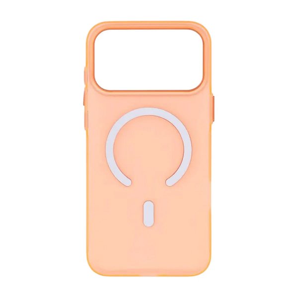 iPhone 17 Pro Deksel Kamerastøtfanger MagSafe Oransje