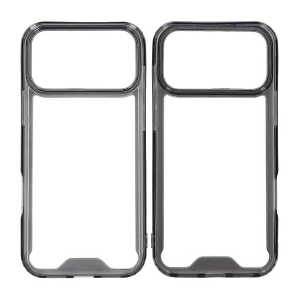 iPhone 17 Pro Max Deksel TPU Case Svart