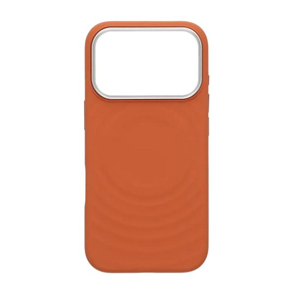 iPhone 17 Pro Deksel Silikon MagSafe Oransje