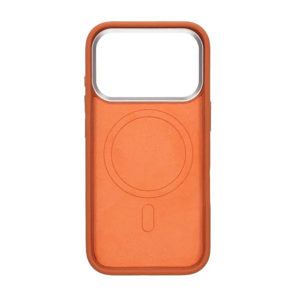 iPhone 17 Pro Deksel Silikon MagSafe Oransje