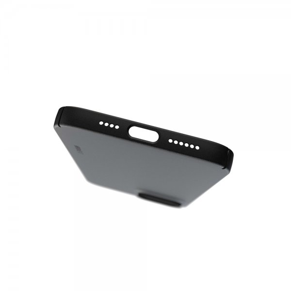 Nudient iPhone 12 Pro Max Deksel Thin Case V3 MagSafe Ink Black