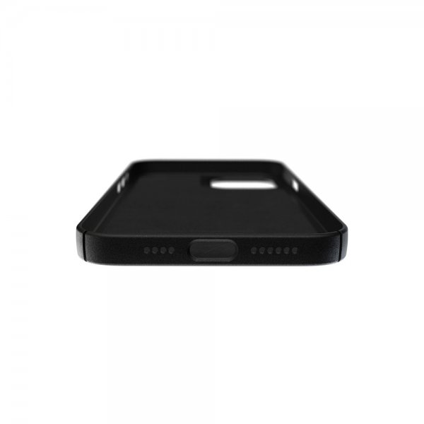 Nudient iPhone 12 Pro Max Deksel Thin Case V3 MagSafe Ink Black