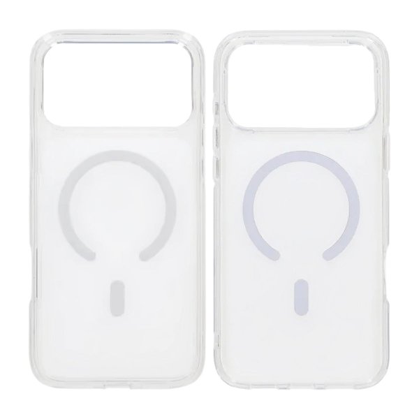 iPhone 17 Pro Max Deksel TPU MagSafe Hvit