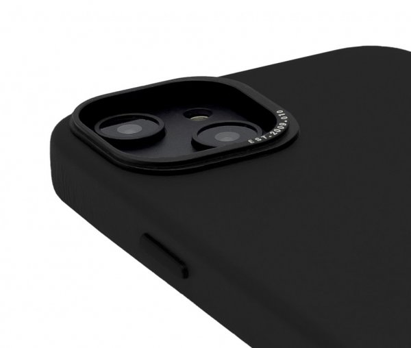 Decoded iPhone 14 Plus Deksel Leather Backcover Svart