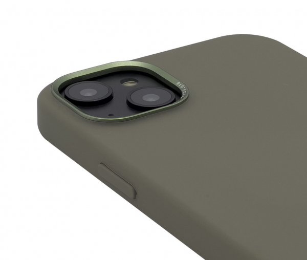 Decoded iPhone 14 Plus Deksel Silicone Backcover Olive