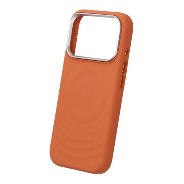 iPhone 17 Pro Deksel Silikon MagSafe Oransje