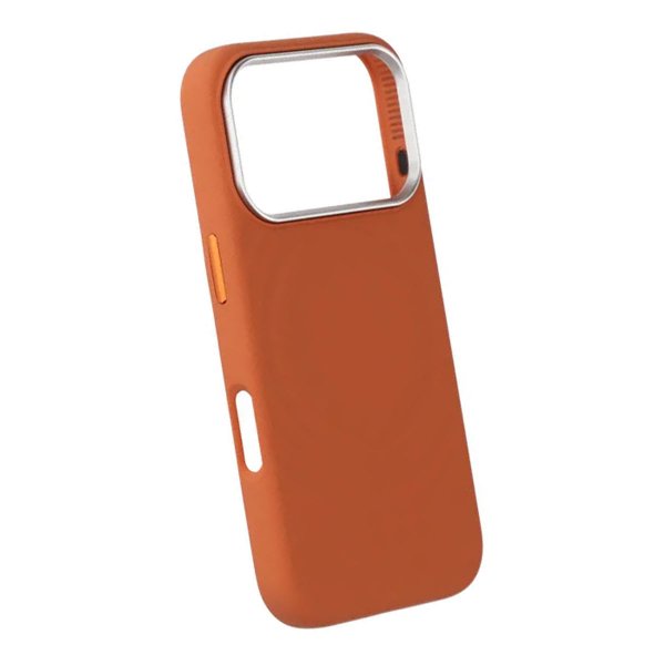 iPhone 17 Pro Deksel Silikon MagSafe Oransje