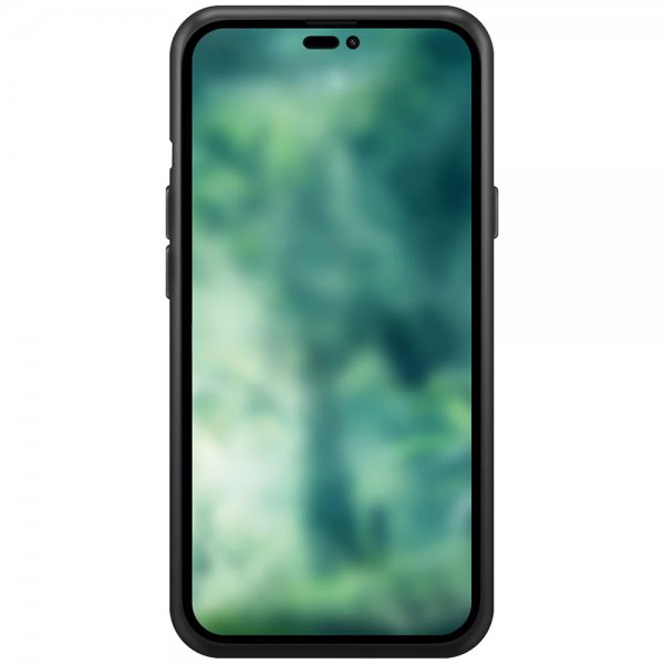 Xqisit iPhone 14 Pro Max Deksel Silicone Case MagSafe Svart