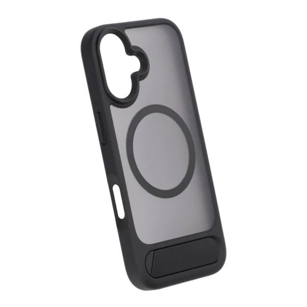 Rvelon iPhone 17 Deksel med Stativ MagSafe Svart