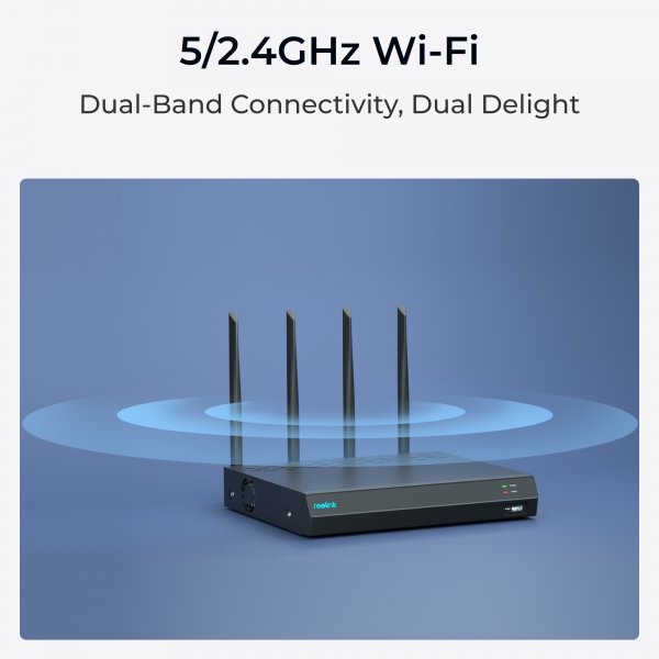 Reolink NVS12W (RLN12W) 12-kanals Wi-Fi 6 NVR