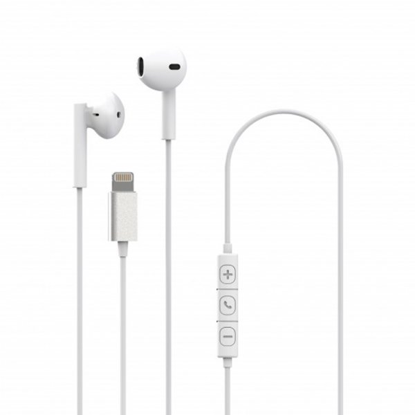 Xqisit Hodetelefoner Button Type Headset Hvit